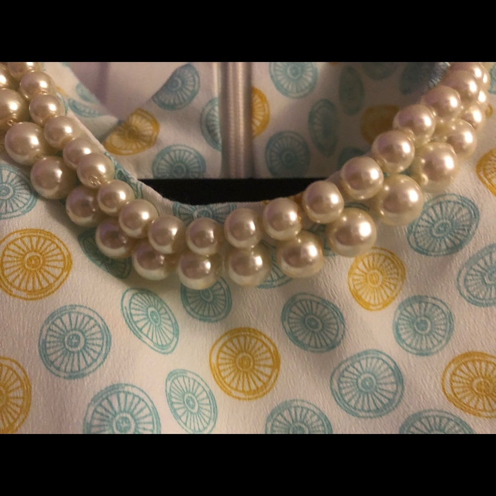Jason Wu cream A-line Pearl neckline dress - Picture 7 of 8